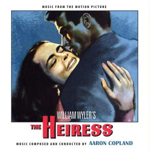 CD cover of the Heiress soundtrack by Aaron Copland