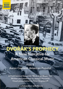 DVD cover of Aaron Copland American Populist