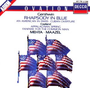 Copland Gershwin LP cover