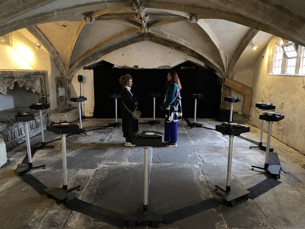 Kathy Hinde: 'Earthquake Mass Reimagined' at the Crypt of St John on the Wall
