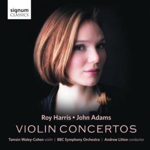 Tamsin Waley-Cohen Violin Concertos CD cover 